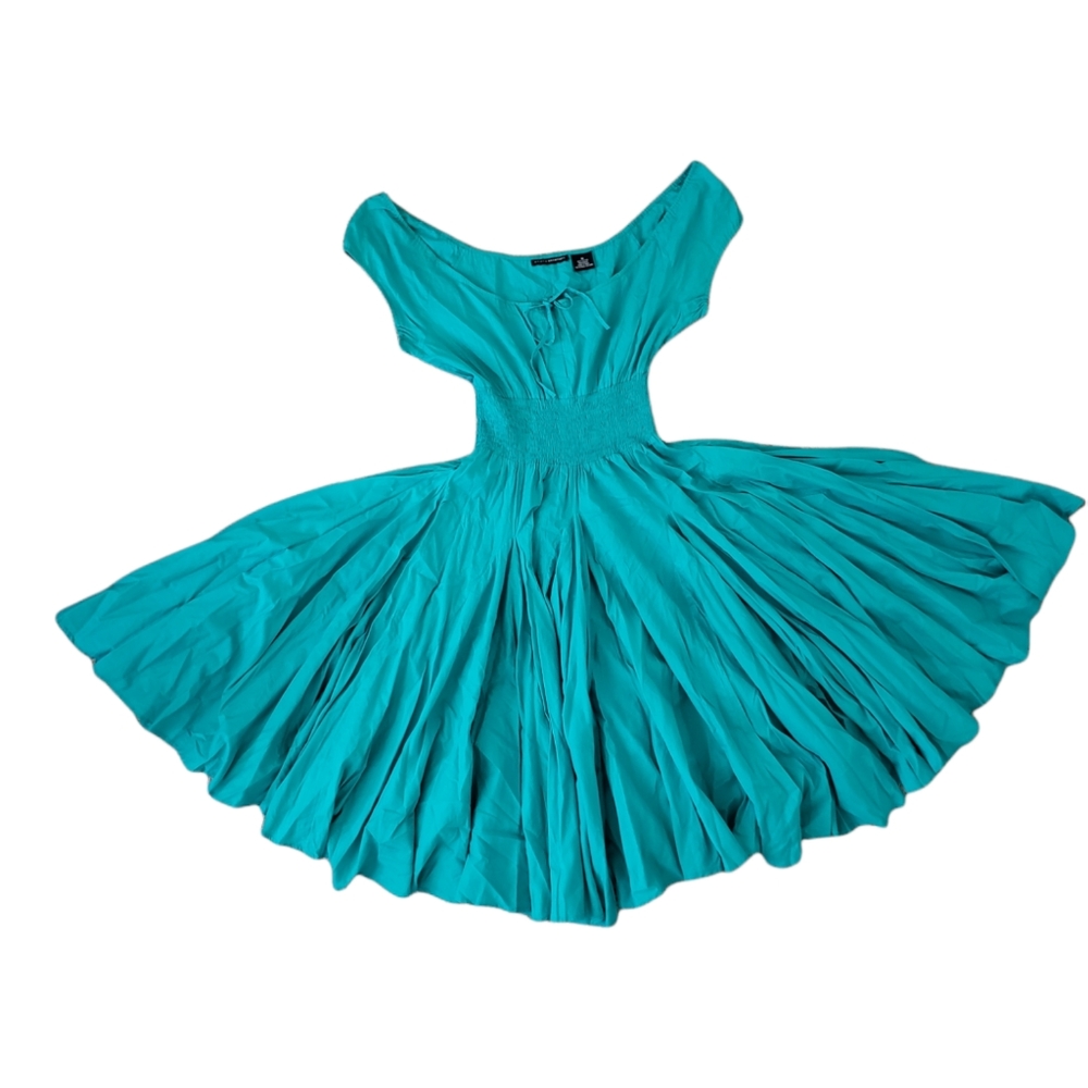 Grace Elements, Grace Kelly, 50's Inspired Turquoise/Teal Dress